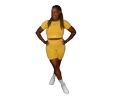 Yellow Sunflower 2 Piece Set