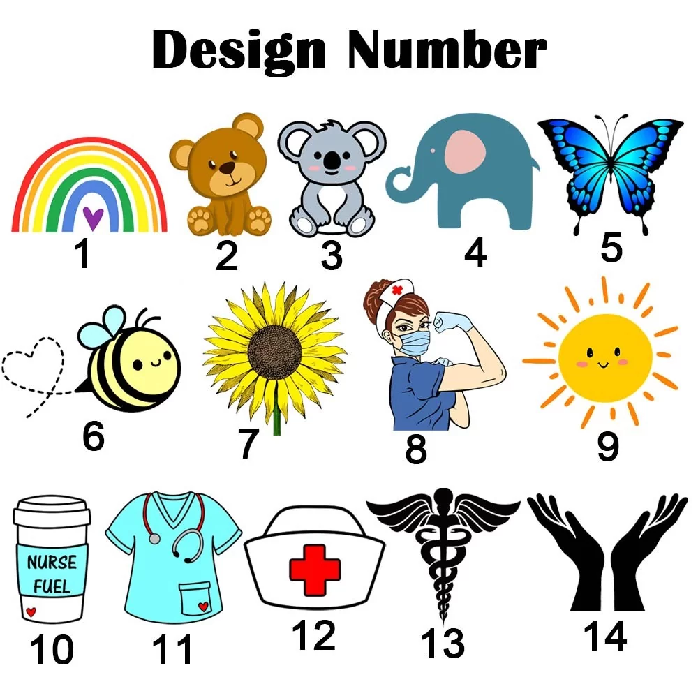 Personalized Name Badge Name Tags - Plastic Clip