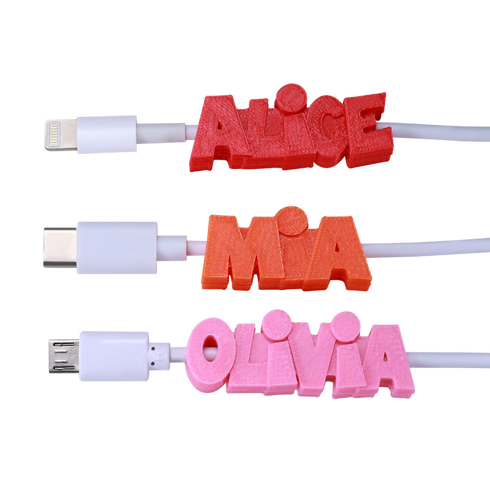 3D Print Personalized Name USB Cable