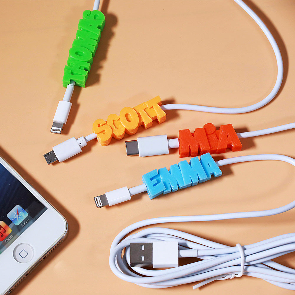 3D Print Personalized Name USB Cable