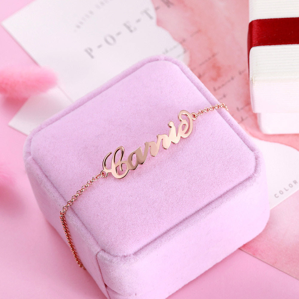 Personalized Name Anklet