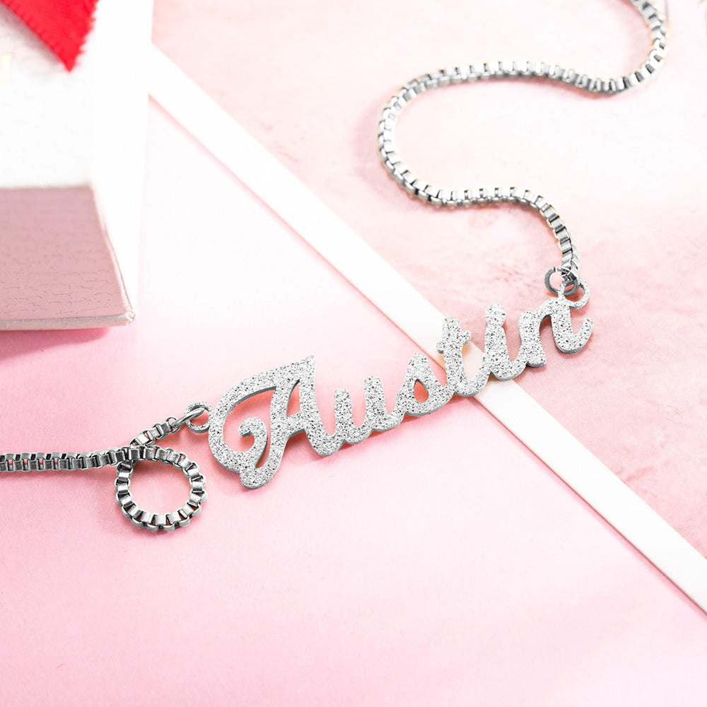 Personalized Sparkling Name Necklace