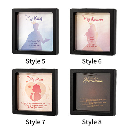 Heart Birthstone Pendant Necklace Gift Card & Box Set