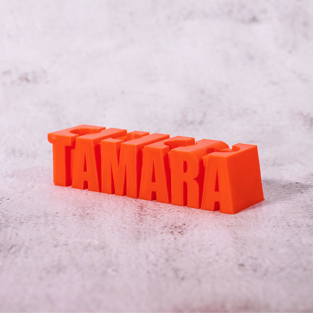 3D Printed Pen Holder with Personalized Words of Choice