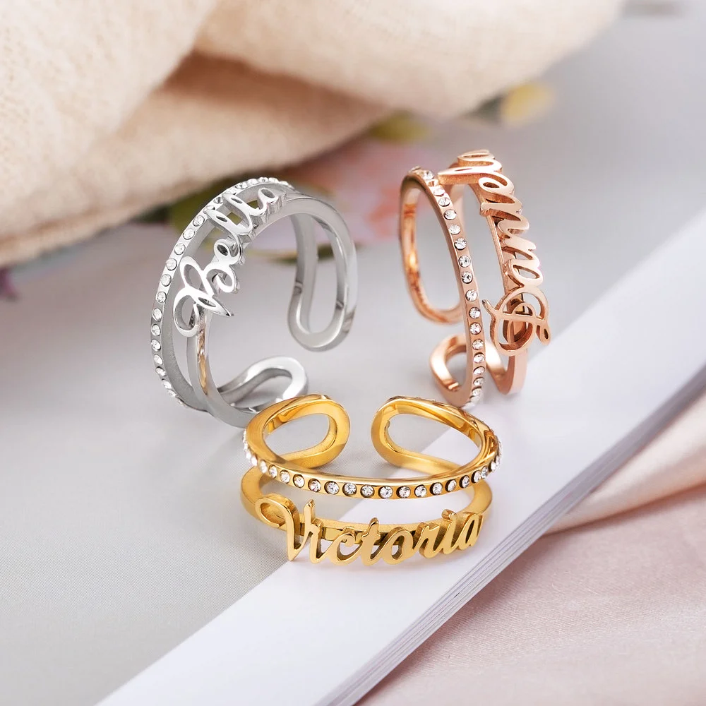 Personalized Name Ring For Her