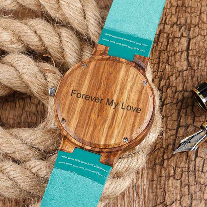 Customized Bamboo Watch for Men