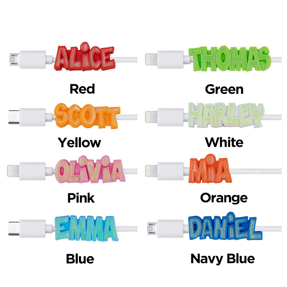 3D Customized Print Glowing USB Cables