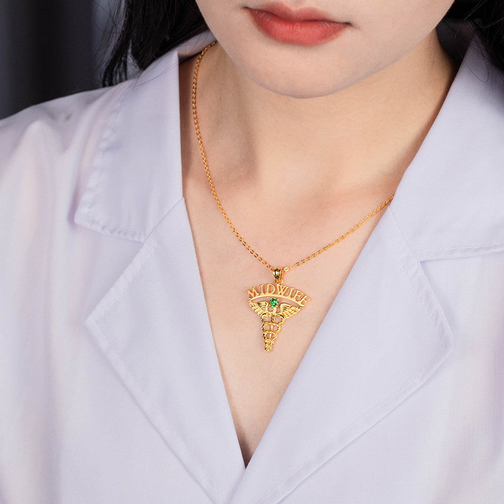 Medical Theme Necklace Jewelry Gift for Nurses & Doctors