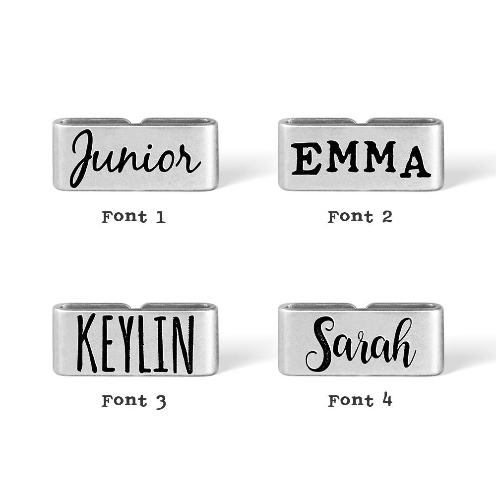 Custom Birth Flower Watch Band Charm Accessory