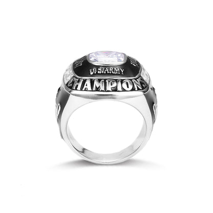 Personalized Championship Ring Sterling Silver 925