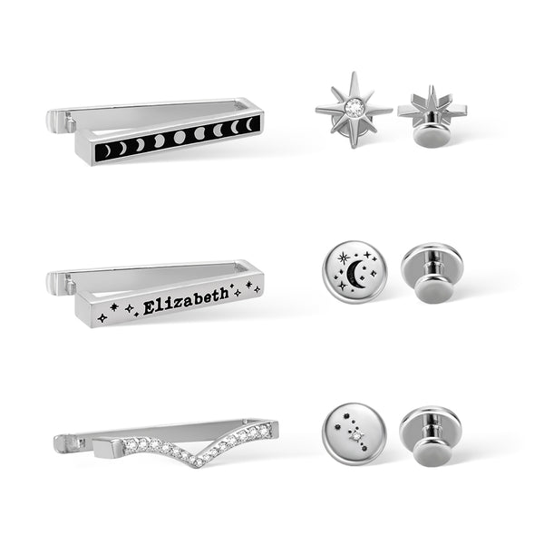 Personalized Constellation Moon Stars Watch Band Charm