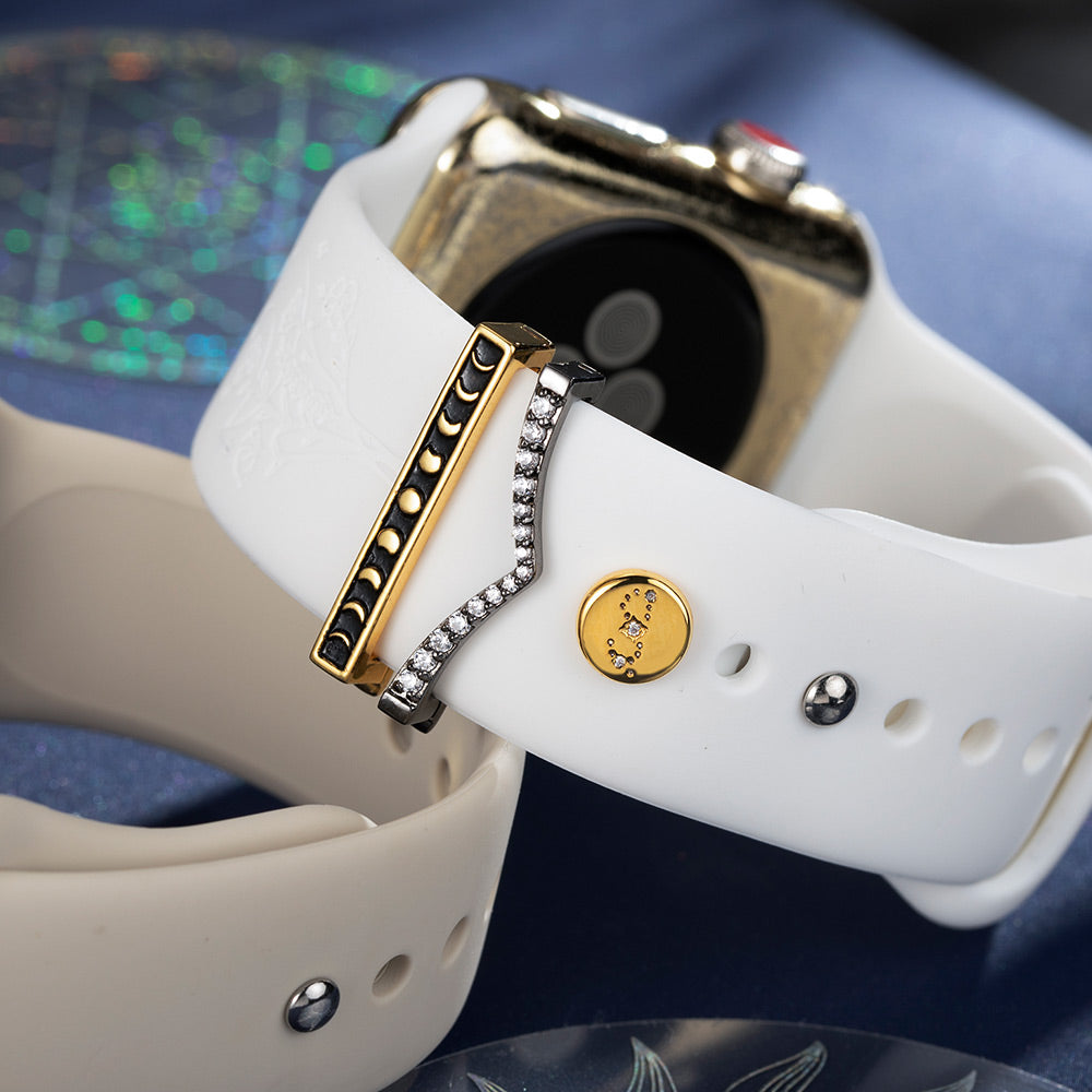 Personalized Constellation Moon Stars Watch Band Charm