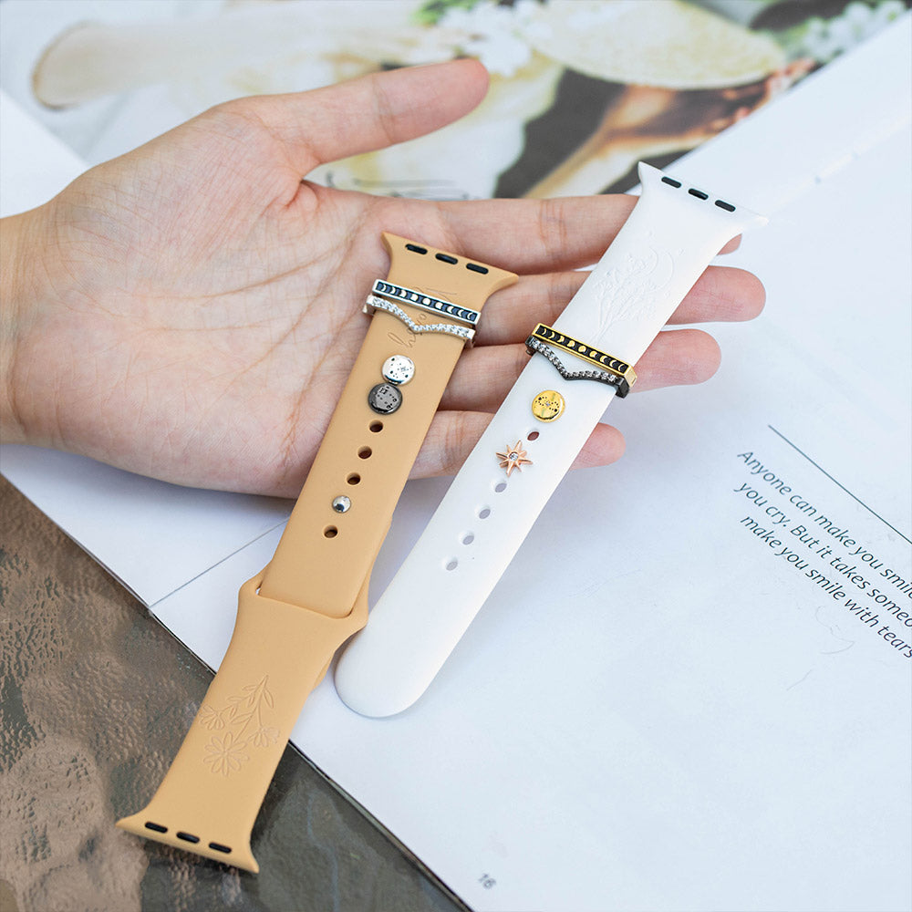 Personalized Constellation Moon Stars Watch Band Charm