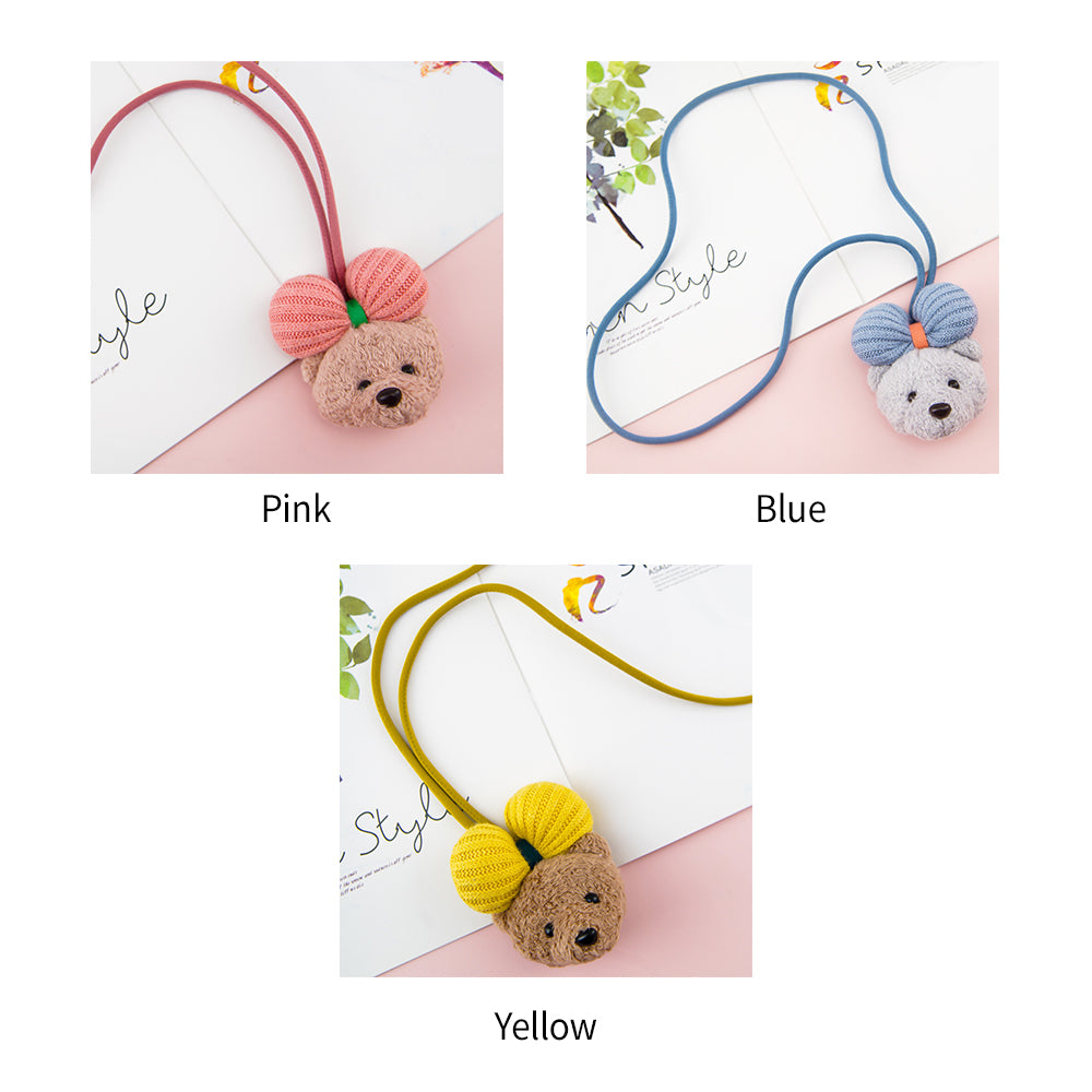 Plush Bear Kids Necklace