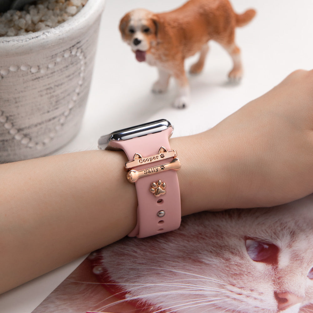 Pet Paw Charms for Apple Watch Band