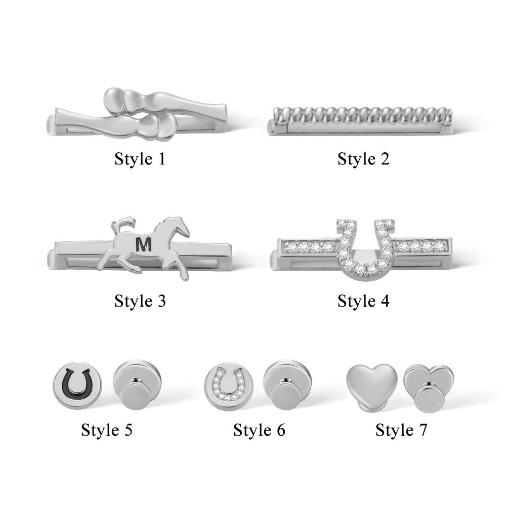 Personalized Horseshoe Charm for Apple Watch Band