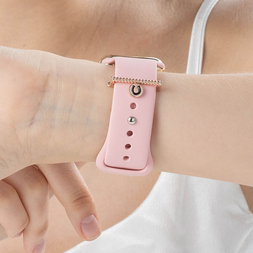 Personalized Horseshoe Charm for Apple Watch Band