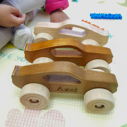 Personalized Wooden Toy Car for Kids