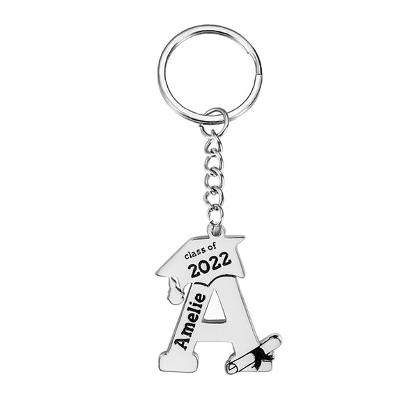 Custom Initial Keychain