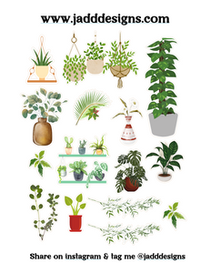Plant Stickers
