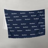 Personalized Name Throw Blanket