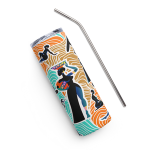 Woman in Land Tumbler